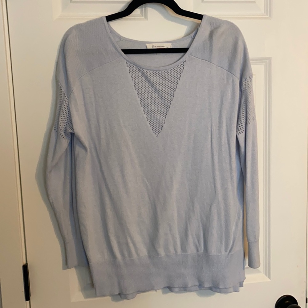 Light blue sweater